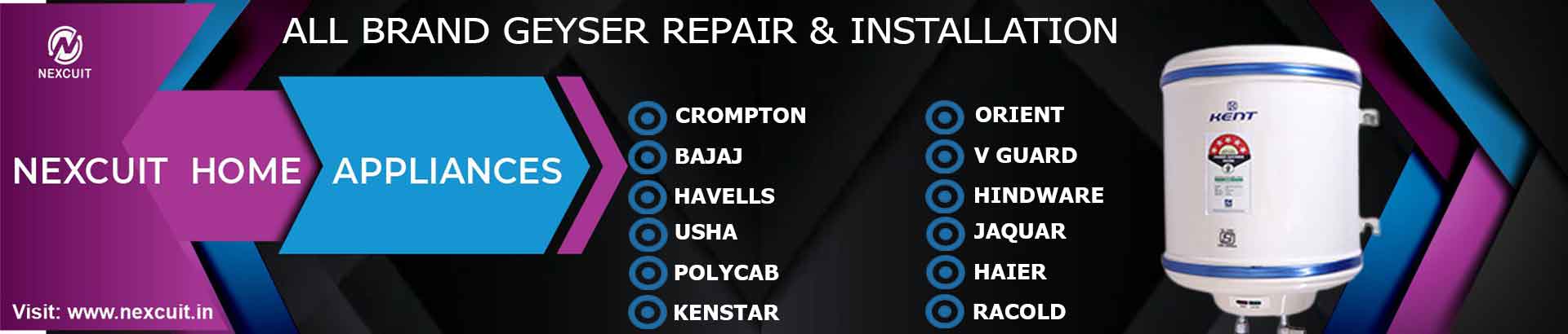 Geyser repair and installation in delhi