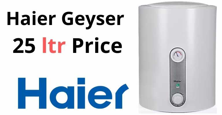 Haier Geyser 25 ltr Price